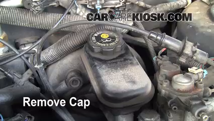 Add Brake Fluid: 1990-1996 Oldsmobile Cutlass Ciera - 1996 ... oldsmobile achieva fuse box diagram 